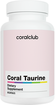 Корал Таурін Корал Клаб (60 капсул) Coral Club Біологічно Активна Добавка 327889 фото
