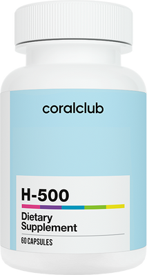 H-500 (60 капсул) Coral Club Корал Клаб Биологически Активная Добавка 327852 фото