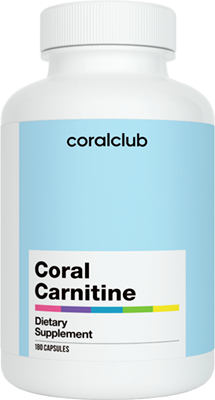 Корал Карнітин (180 капсул) Coral Club Корал Клаб Біологічно Активна Добавка 327881 фото