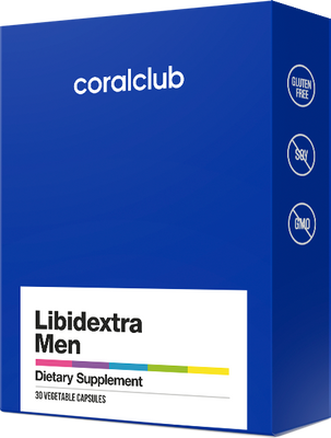 Лібідекстра для чоловіків (30 рослинних капсул) Coral Club Корал Клаб Біологічно Активна Добавка 327964 фото
